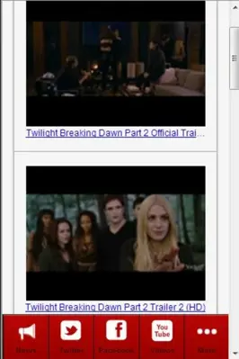 Breaking Dawn Part 2 News android App screenshot 1